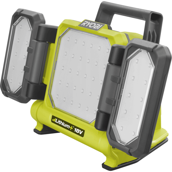 RYOBI lampa 18V med paneler