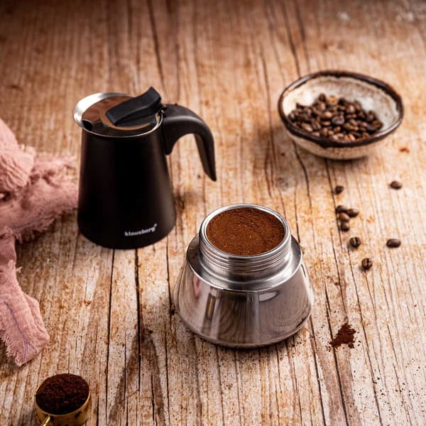 KAFFEMASKINE 200ml KLAUSBERG KB-7844 INDUKTION