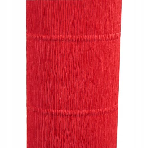 Kräppapper, rött kräppapper 50x250cm, 1 st.