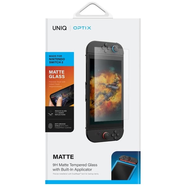 UNIQ Optix -mattalasi Nintendo Switch 2:lle