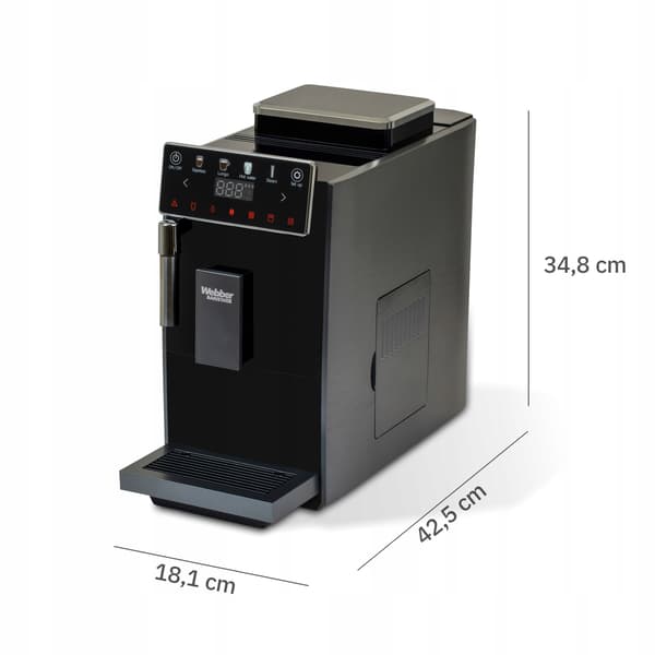 Webber 19 bar A7 Veneto automatisk tryckkaffemaskin