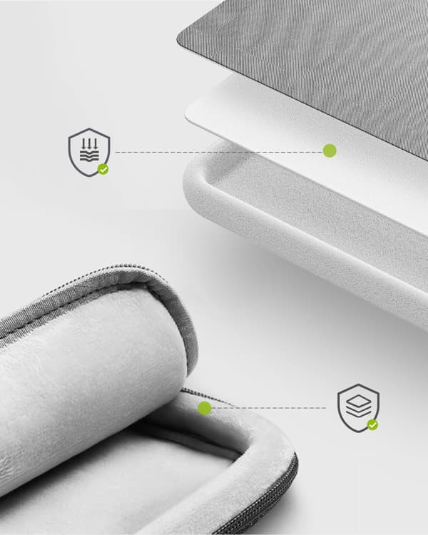 INNOSTYLE DAMELAPTOPTASKE 13-14 VANDTÆT OMNIPROTECT PRO SORT