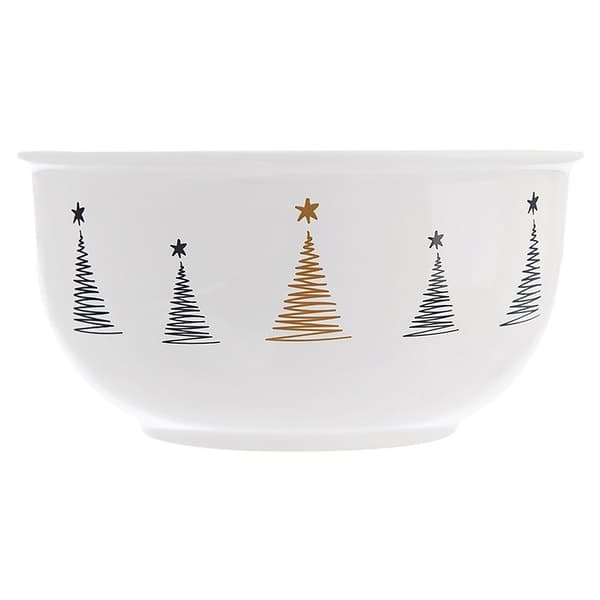 Julporslinsskål julgran 13,5 cm, 560 ml