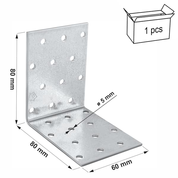 KM8 monteringsvinkel 80x80x60x2.0 (1)