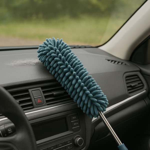 Strado MDB2 Mikrofiber Støvbørste - Marineblå