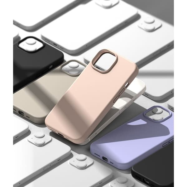 RINGKE SILIKON IPHONE 14 PLUS / 15 PLUS ROSA SAND