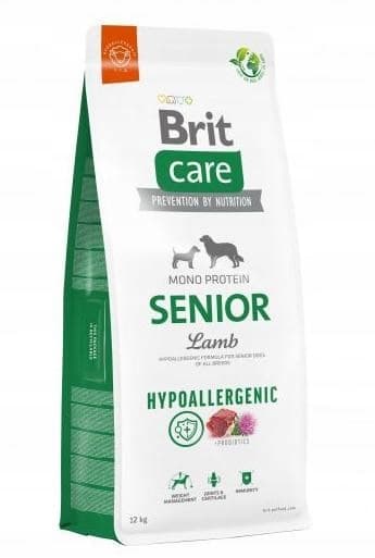 Brit Care Hypoallergeniskt torrfoder för seniorer 12 kg