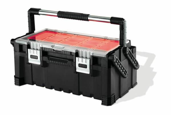 KETER BOX 22" FRONTBÅND SORT 26L HØJ