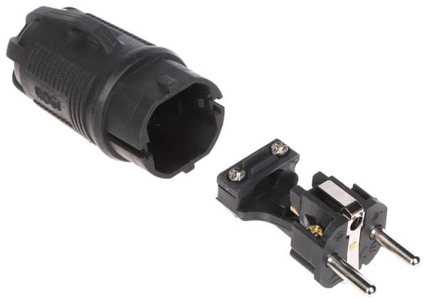 LIGE STRØMSTIK/IP54/EPN 250V 16A