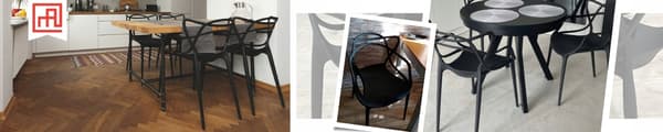 Stol öppen trädgård kök modern SPLIT Loft för vardagsrum och kök