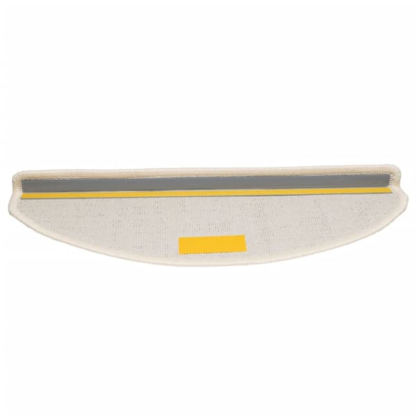 vidaXL Trappsteg, 10 st, 65x21x4 cm, Vit