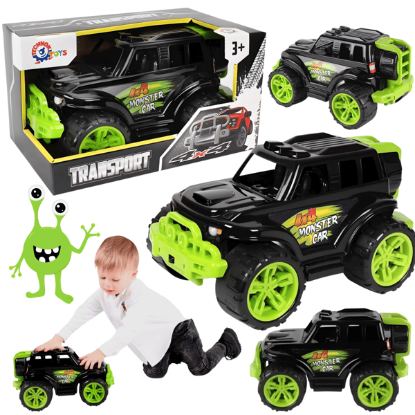MONSTER 4x4 LEVEÄPYÖRÄINEN LELUAJONEUVO LAPSILLE 5439