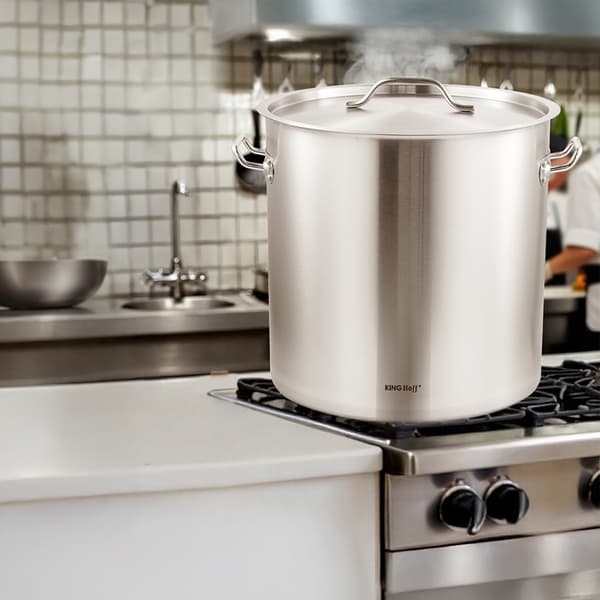 GASTRONOMISK GRUTA MED STÅLLOCK 71L KINGHOFF KH-1967