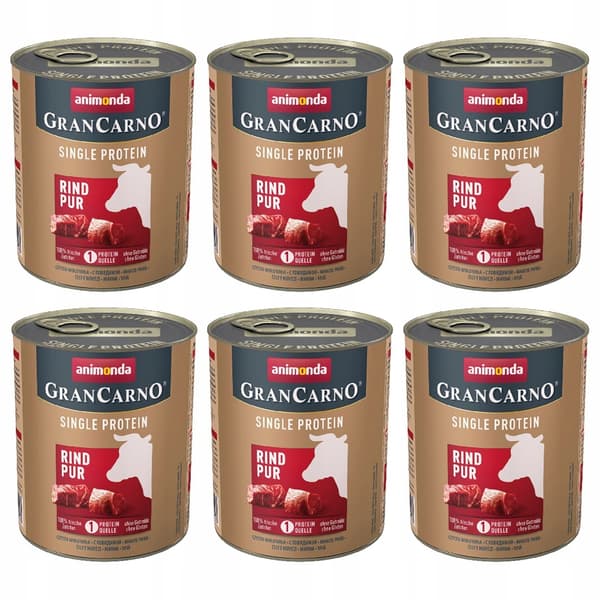 ANIMONDA GranCarno Proteinbiff 6x800g