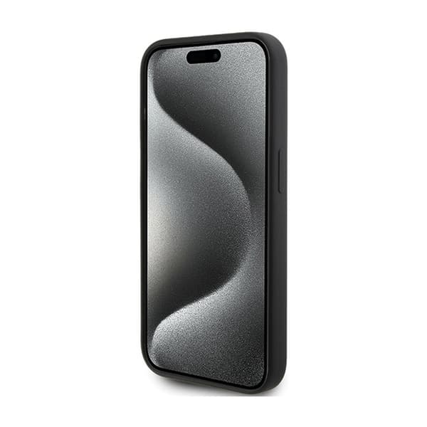 Karl Lagerfeld Silikon Karl Script - iPhone 15 Pro-skal (svart)