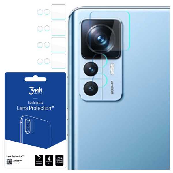 Xiaomi 12T/12T Pro - 3mk linsebeskyttelse
