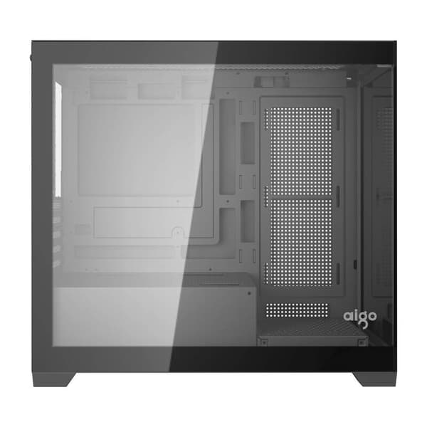 Darkflash C218M Tietokonekotelo + 6 ARGB-tuuletinta (Musta)