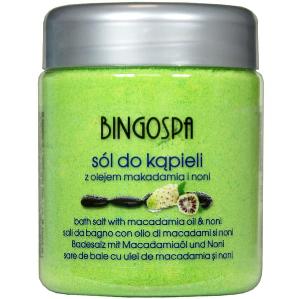 Bingospa macadamia- og noniolie-badesalt