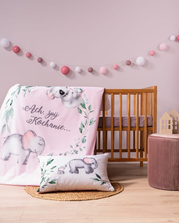 Bambus sengetæppe Elephant 100x135 detexpol