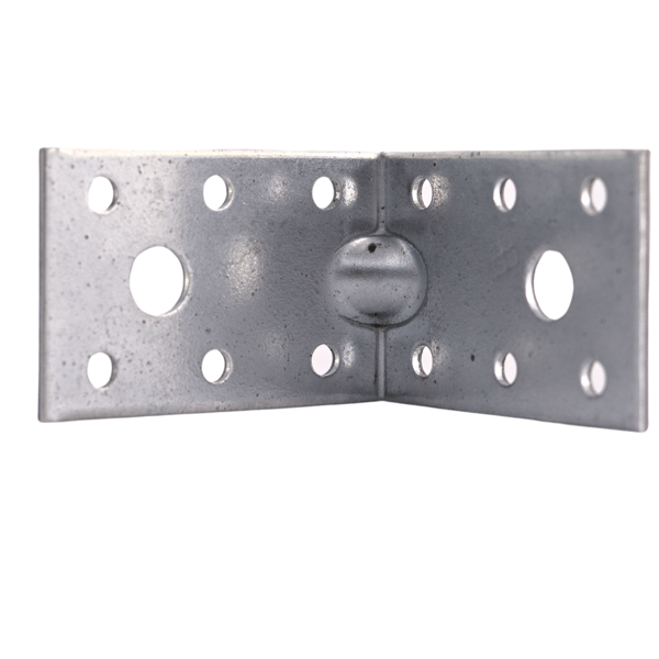 Forstærket hjørneforbinder 60 x 60 x 40 mm 10 stk