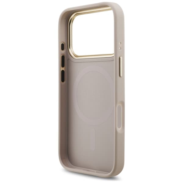 Guess 4G Stripe MagSafe-etui til iPhone 17 Pro i lyserødt