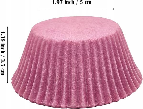 mombake pergament cupcake forme 100 stk lys lilla