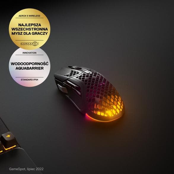 Langaton hiiri STEELSERIES Aerox 5 Wireless