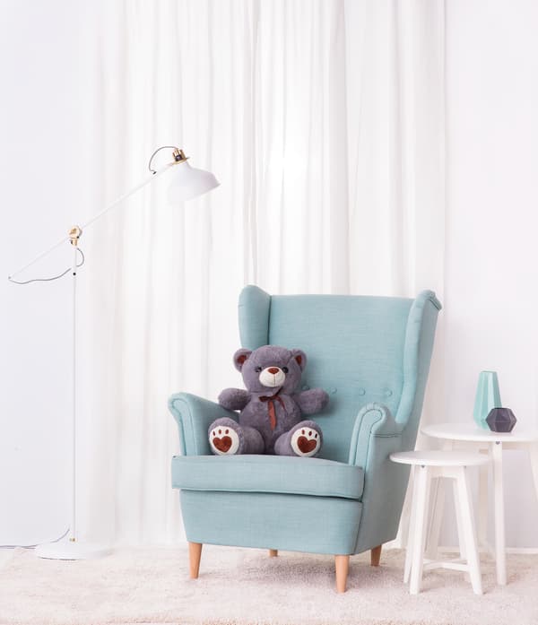 Teddy Valor 70cm - harmaa