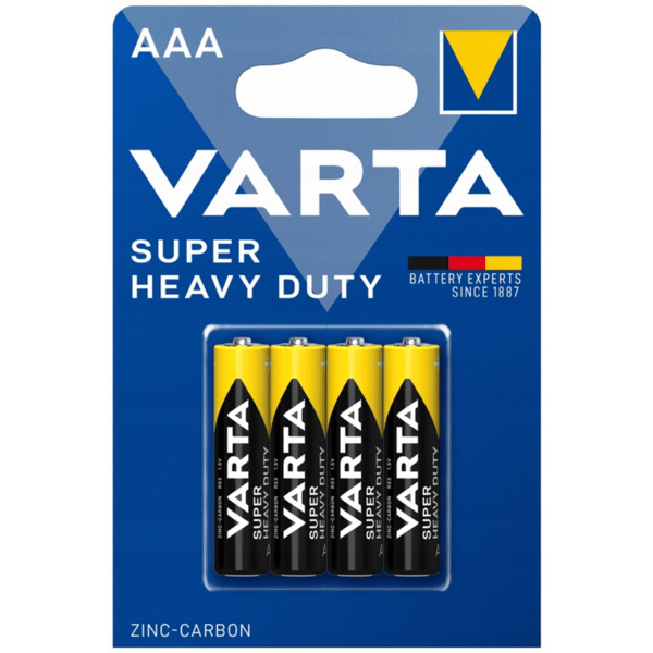 LR03 4BL VARTA- SUPER HEAVY-DUTY 2003 AAA