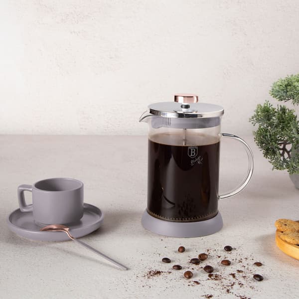 PISTON KAFFE- OG TEINFUSER 600 ml BERLINGER HAUS BH-8588 TAUPE