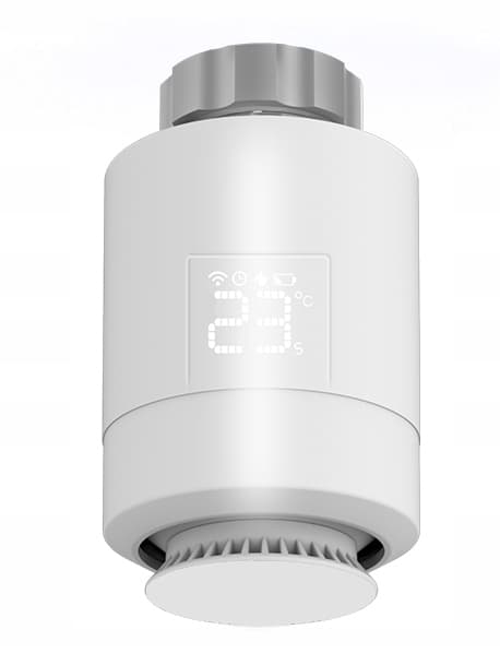 4x RTX-termostaattipää + Tuya SET Zigbee WiFi -yhdyskäytävä