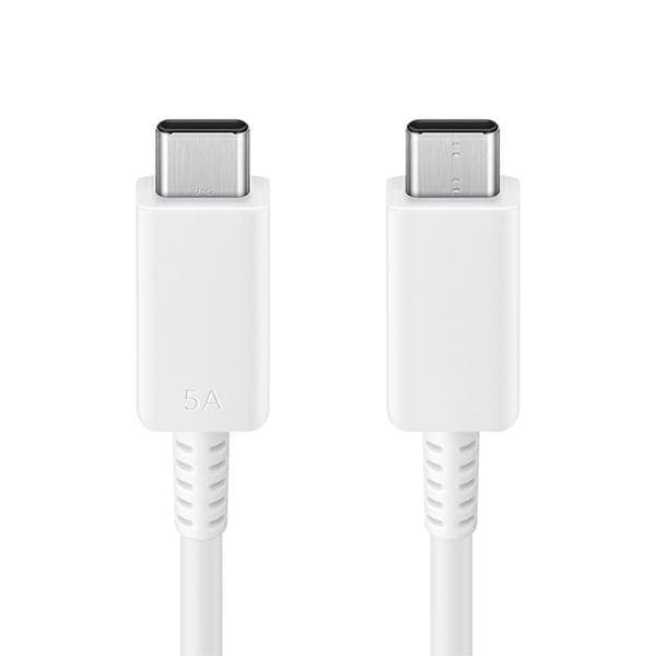 Samsung EP-DX510JW USB-C - USB-C5A-kabel vit/vit 1,8m