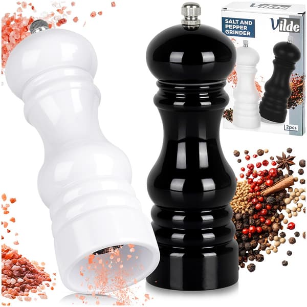 Pippuri- ja suolamylly 18 cm 2 kpl
