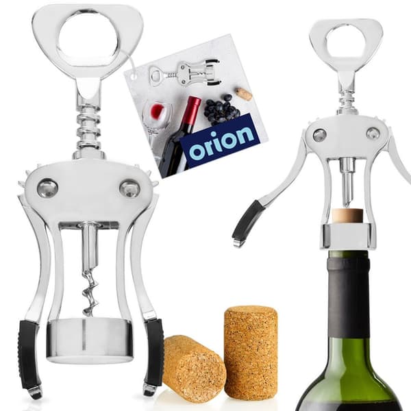 Proptrækker til vin metal 19,5 cm
