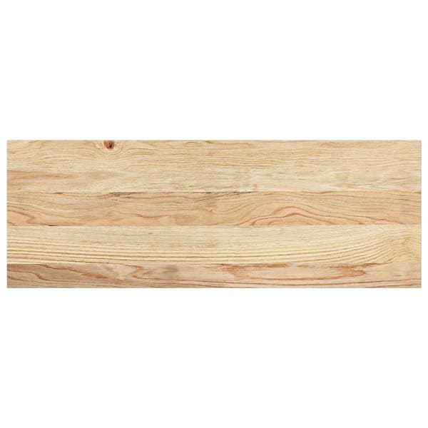 vidaXL trappetrin, 2 stk. ubehandlede, 70x30x2 cm massivt egetræ