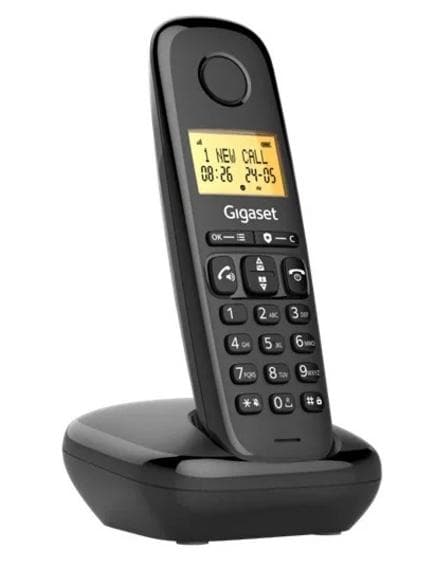 Gigaset Basic 100 DUO trådløs telefon sort