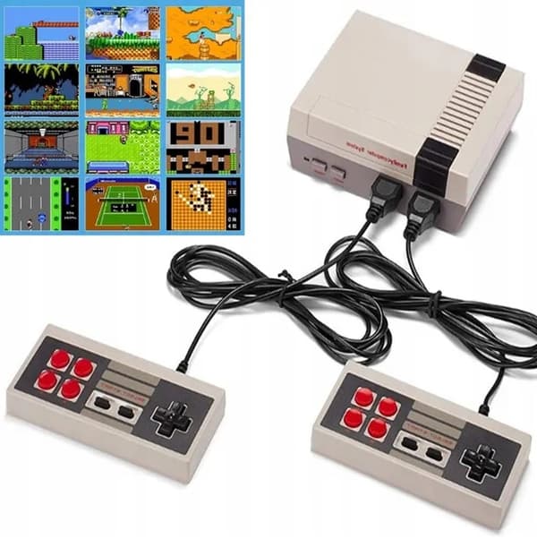 RETRO TV-SPELKONSOL 620 AV-SPEL 2 PEGASUS-KADDER