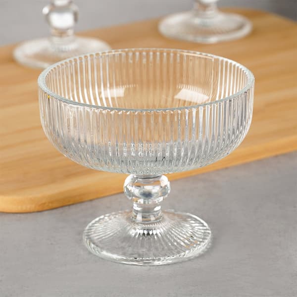 Jäätelöpuharit lasiset 270 ml 6 kpl