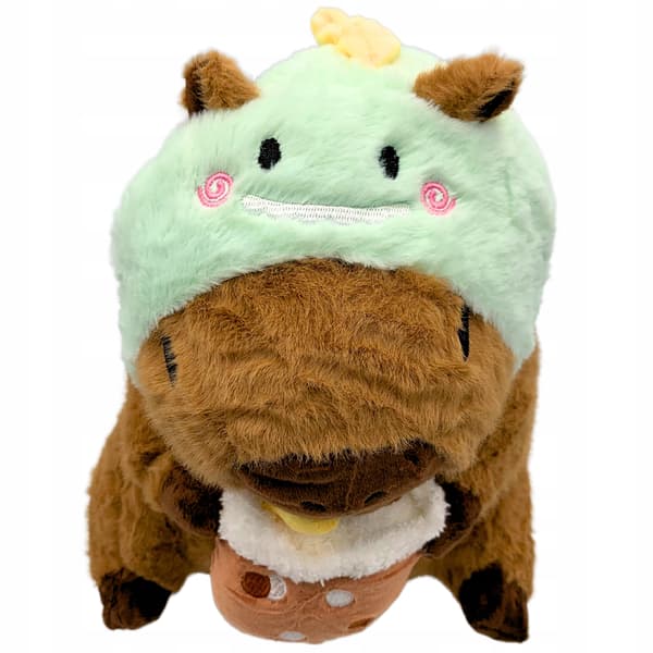 Bamse Kapibara Dinosaur Shake Krammebamse 30 cm