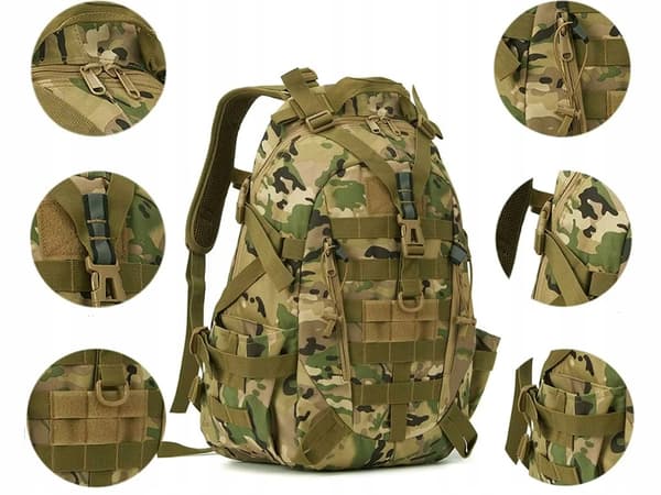 Sotilasreppu 30L Beige (50) GAB_A