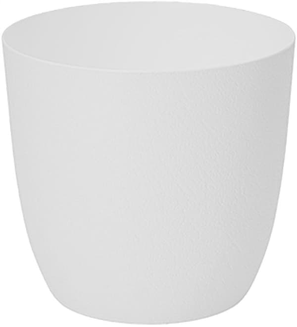 Återvunnen Turo 19 vit FORM-PLASTIC blomkruka