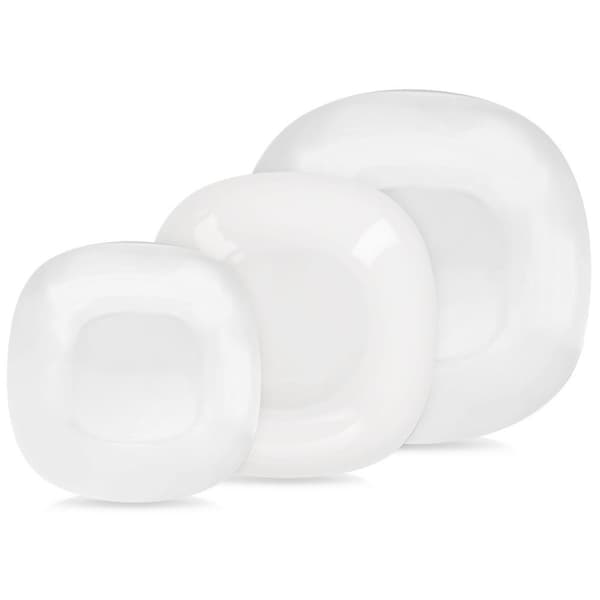 Glas middagsservice LUNA 18 dele