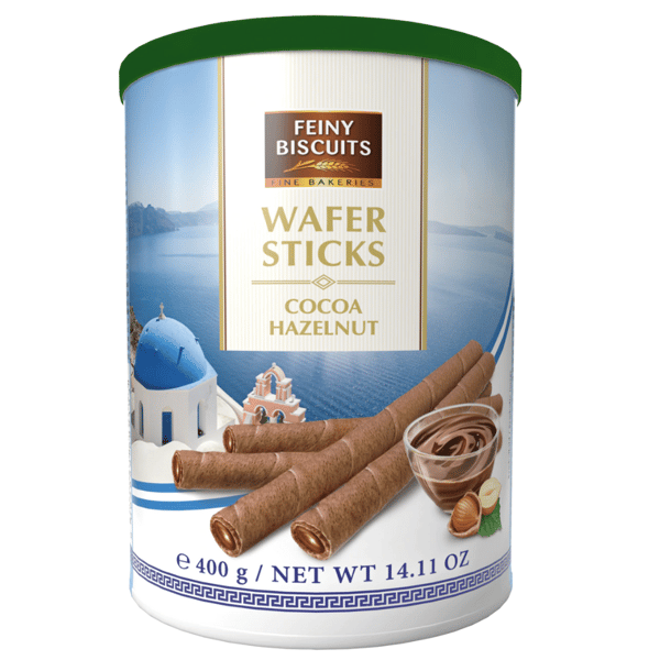 Feine Kiks Kakao-Nødde Vaffelruller 400 g