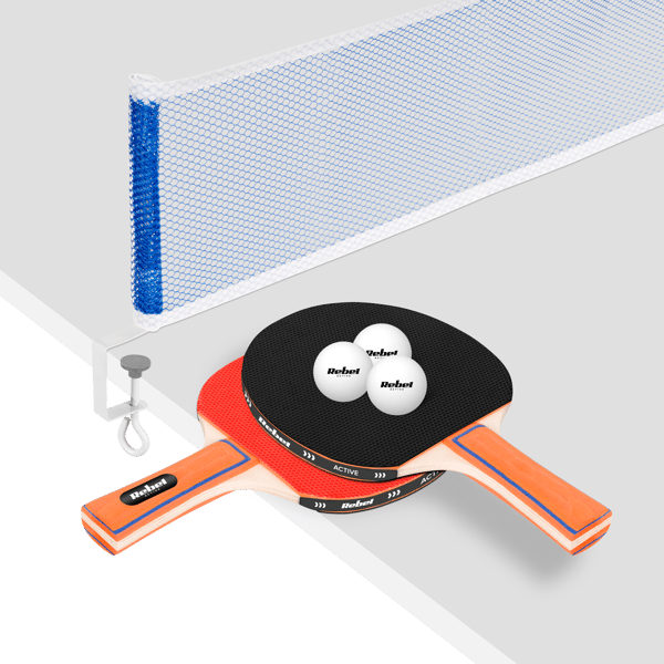 Rebel Active bordtennisracketset med nät