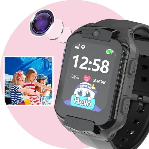 PACIFIC 32-3 BØRNES SMARTWATCH - orange / sort (sy028c)