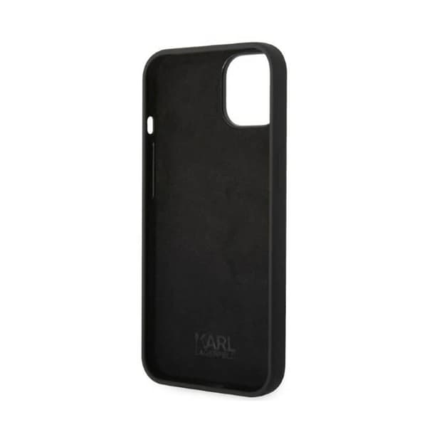 Karl Lagerfeld Silikone RSG - iPhone 14 Plus Etui (Sort)