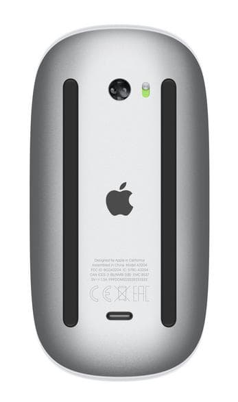 Apple Magic Mouse (USB-C) - Multi-Touch område i hvid MXK53ZM/A