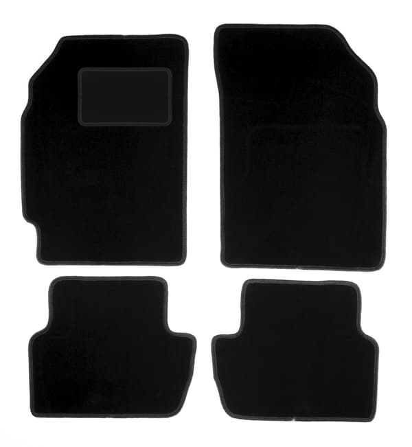 Velour gulvmåtter sæt til Chevrolet Spark III M300 hatchback (2009-2015)