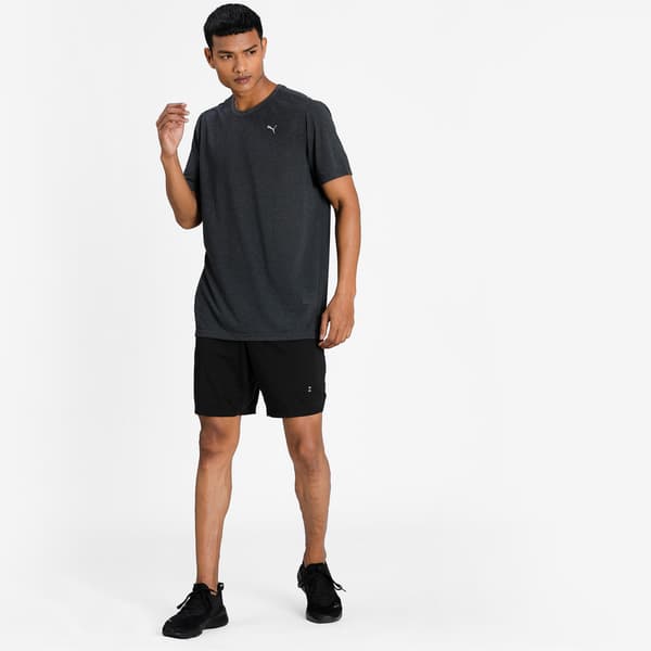 Puma PERFORMANCE HEATHER herr T-shirt grå 52031607 r S