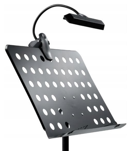 MUSIC MATE MM-A85 PureLight Sort LED Nodestativlampe